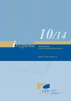 10/14 Irizpena Mendekotasunen Legearen Aurreproiektuari buruzkoa